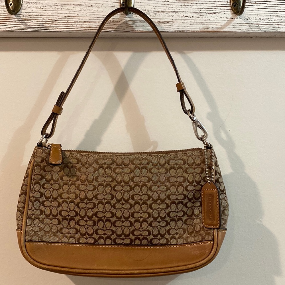 Authentic Signature C Coach Purse
